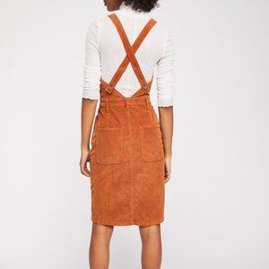 Free People Button Front Cord Jumper
